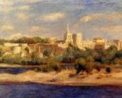 皮埃尔 奥古斯特 雷诺阿 : Bathers on the Banks of the Thone in Avignon